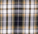 White Khaki Blue Plaid